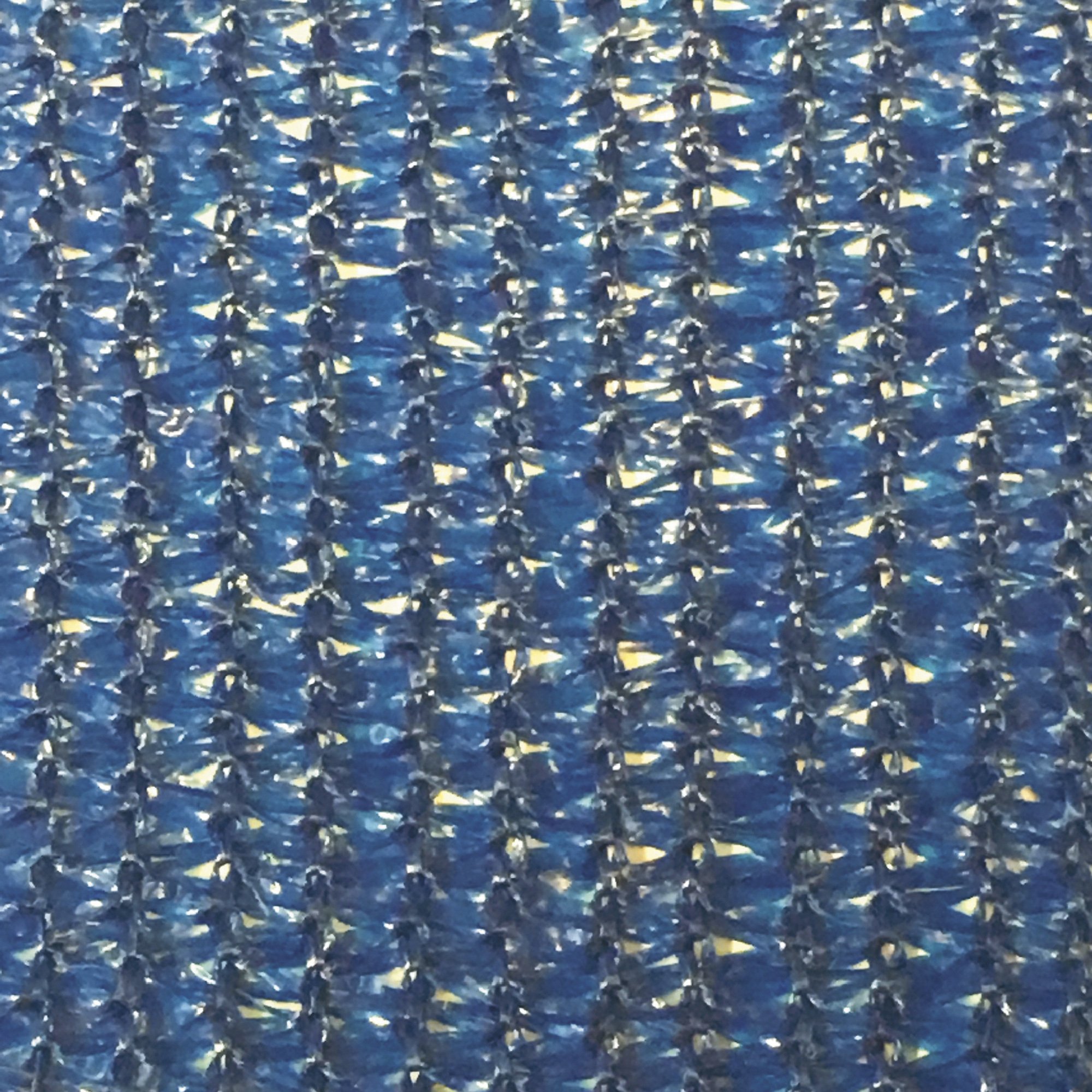 Riverstone Privacy Cloth with Grommets — Blue, 7.8ft. x 30ft., 88% Shade Protection, Model# PF-830-Blue